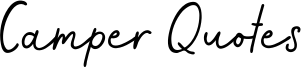 Camper Quotes Font