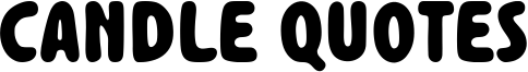 Candle Quotes Font
