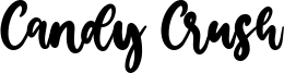 Candy Crush Font