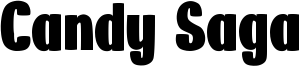 Candy Saga Font