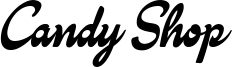 Candy Shop Black Personal Use.ttf