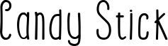 Candy Stick Font