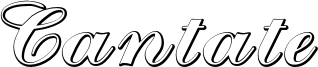 Cantate Beveled.otf