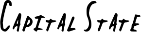 Capital State Font
