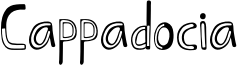 Cappadocia Font
