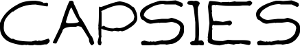 Capsies Font