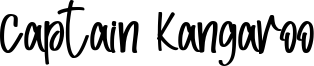 Captain Kangaroo Font