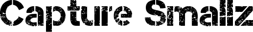 Capture Smallz Font