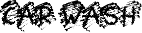 Car Wash Font