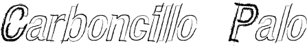CARBONCILLO PALO Italic.ttf