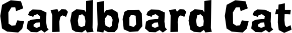 CardboardCat-Bold.otf