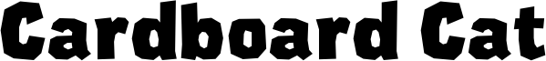 CardboardCat-ExtraBold.otf