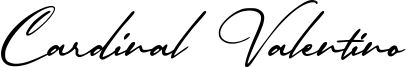 Cardinal Valentino Font