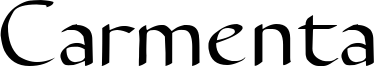 Carmenta Font