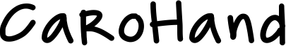 CaroHand Font