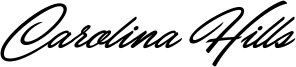 Carolina Hills Font