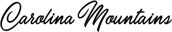 Carolina Mountains Font