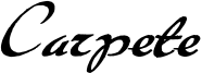 Carpete.otf