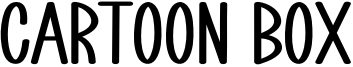 Cartoon Box Font