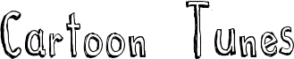 Cartoon  Tunes Font