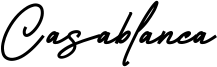 Casablanca Font