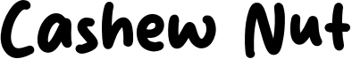 Cashew Nut Font