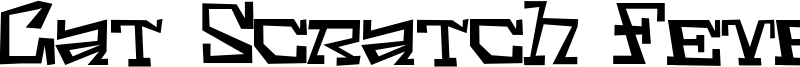 Cat Scratch Fever Font