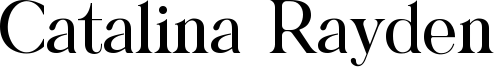 Catalina Rayden Font