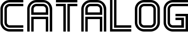 Catalog Font