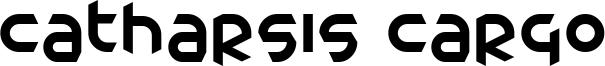 Catharsis Cargo Font