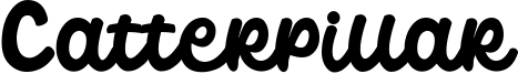 Catterpillar Font
