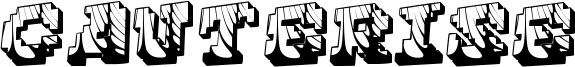 Cauterise Font