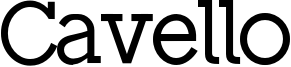 Cavello Font