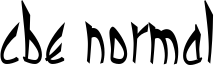 cbeNormal_b.ttf