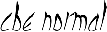 cbeNormal_i.ttf