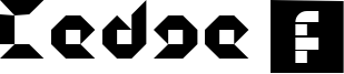Cedge 1 Font