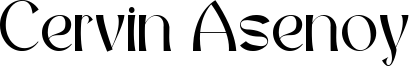 Cervin Asenoy Font