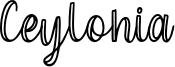 Ceylonia Font