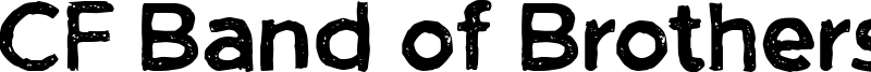 CF Band of Brothers Font