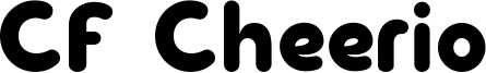 CF Cheerio Font
