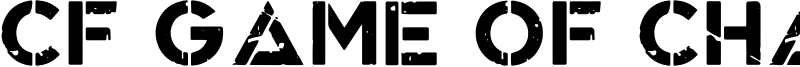 CF Game Of Chaos Font