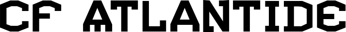 CF Atlantide Font