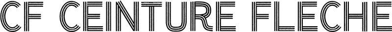 CF Ceinture Flechee Font