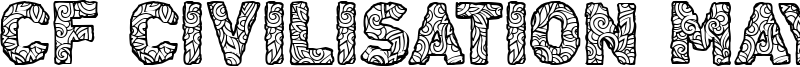 CF Civilisation Maya Font