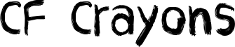 CF Crayons Font