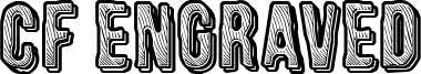 CF Engraved Font