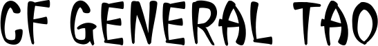CF General Tao Font
