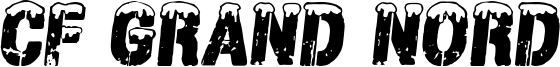 CF Grand Nord Font