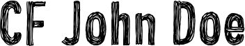 CF John Doe Font