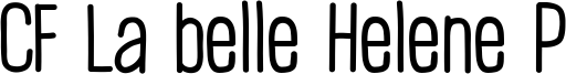 CF La belle Helene P Font